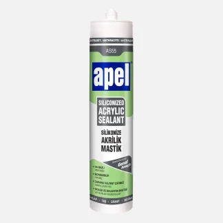 Apel AS55 Silikonize Akrilik Mastik Antrasit 500 gr