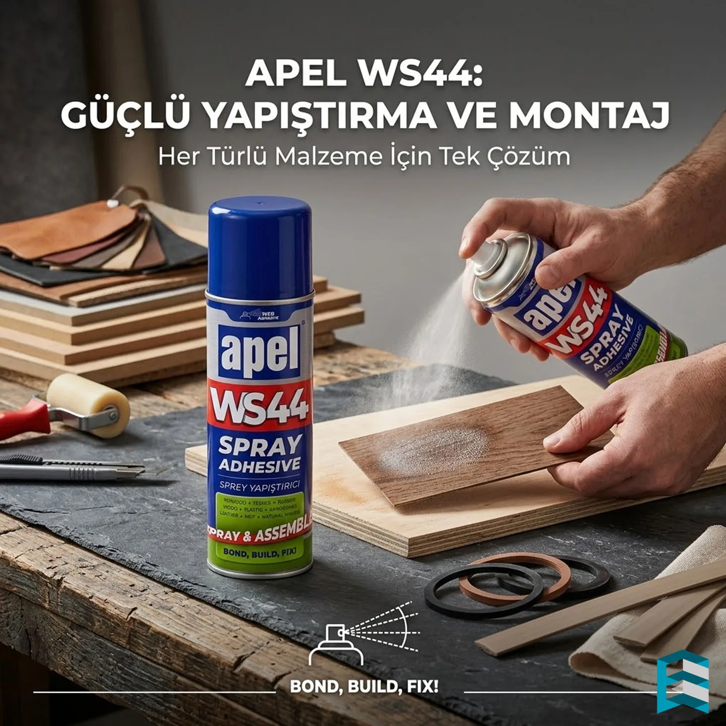 Apel WS44 Sprey Yapıştırıcı 400 ml