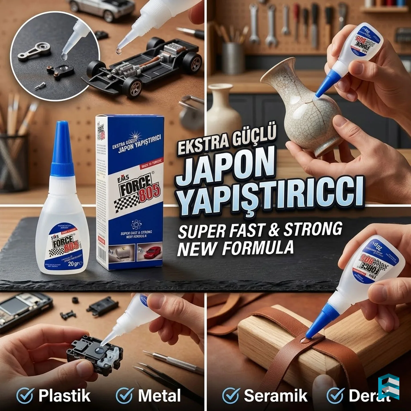 FORCE 805-20 GR HIZLI YAPIŞTIRICI