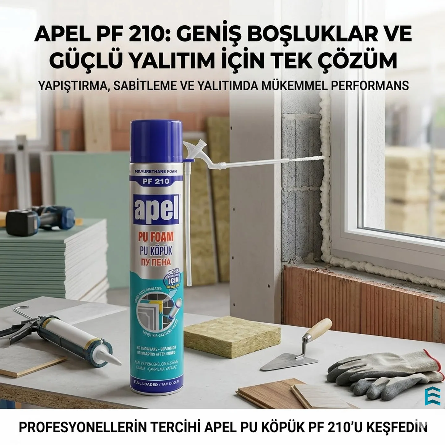 Apel PF210 PU Köpük 750 mL/840 g